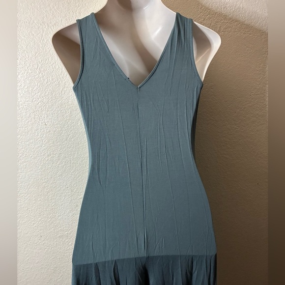 🆕Final Touch Stone Blue Jumpsuit with Wide-Leg Design M🆕 - Picture 6 of 9